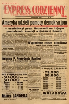 Kielecki Express Codzienny. 1939, nr 34
