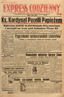 Kielecki Express Codzienny. 1939, nr 62