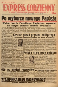 Kielecki Express Codzienny. 1939, nr 63