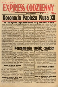 Kielecki Express Codzienny. 1939, nr 73