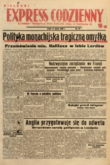 Kielecki Express Codzienny. 1939, nr 81