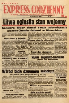Kielecki Express Codzienny. 1939, nr 83