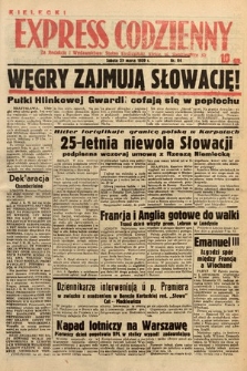 Kielecki Express Codzienny. 1939, nr 84