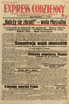 Kielecki Express Codzienny. 1939, nr 87