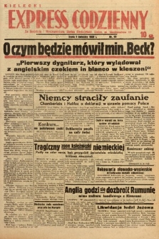Kielecki Express Codzienny. 1939, nr 95