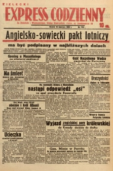 Kielecki Express Codzienny. 1939, nr 106