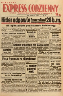 Kielecki Express Codzienny. 1939, nr 107