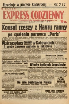 Kielecki Express Codzienny. 1939, nr 111