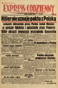 Kielecki Express Codzienny. 1939, nr 117