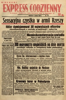 Kielecki Express Codzienny. 1939, nr 152