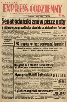 Kielecki Express Codzienny. 1939, nr 153