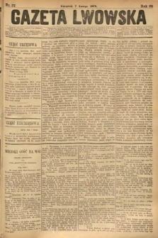 Gazeta Lwowska. 1878, nr 37