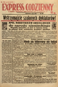 Kielecki Express Codzienny. 1939, nr 181