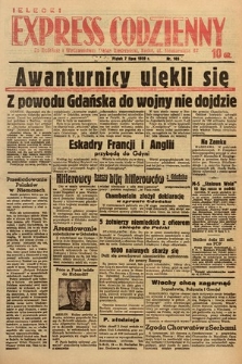 Kielecki Express Codzienny. 1939, nr 185
