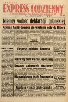 Kielecki Express Codzienny. 1939, nr 191