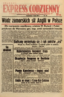 Kielecki Express Codzienny. 1939, nr 195