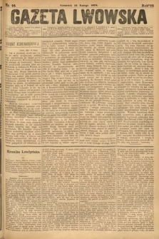 Gazeta Lwowska. 1878, nr 44