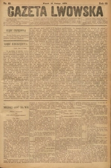 Gazeta Lwowska. 1878, nr 45