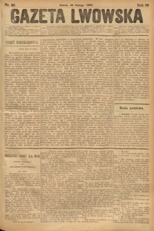 Gazeta Lwowska. 1878, nr 46