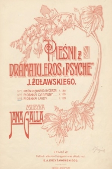 Pieśni z dramatu „Eros i Psyche” J. Żuławskiego. No. 3, Piosnka Laidy