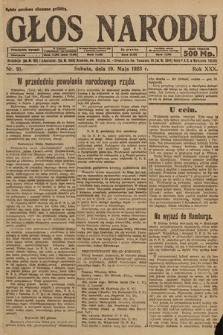 Głos Narodu. 1923, nr 91