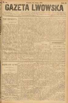 Gazeta Lwowska. 1878, nr 54