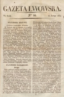 Gazeta Lwowska. 1830, nr 16