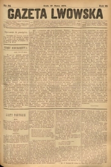 Gazeta Lwowska. 1878, nr 84