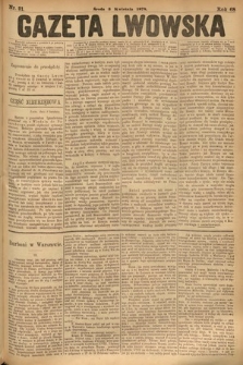 Gazeta Lwowska. 1878, nr 91