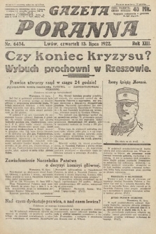 Gazeta Poranna. 1922, nr 6434