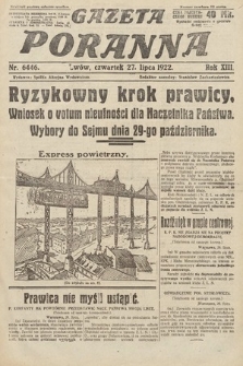 Gazeta Poranna. 1922, nr 6446
