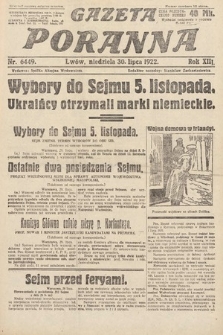 Gazeta Poranna. 1922, nr 6449