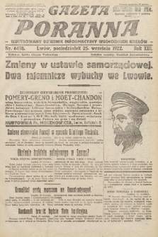 Gazeta Poranna : ilustrowany dziennik informacyjny wschodnich kresów Polski. 1922, nr 6498