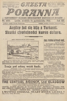 Gazeta Poranna : ilustrowany dziennik informacyjny wschodnich kresów Polski. 1922, nr 6515