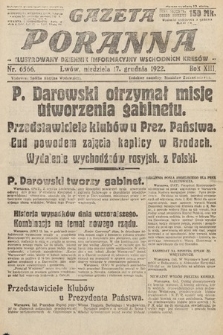 Gazeta Poranna : ilustrowany dziennik informacyjny wschodnich kresów Polski. 1922, nr 6566