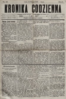 Kronika Codzienna. 1876, nr 36