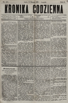 Kronika Codzienna. 1876, nr 40