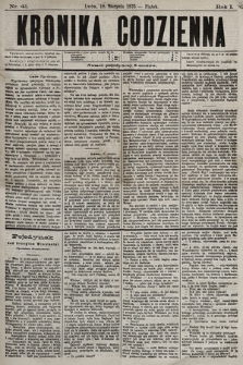 Kronika Codzienna. 1876, nr 41