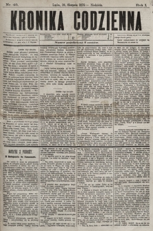 Kronika Codzienna. 1876, nr 43