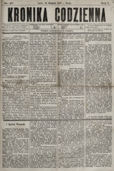Kronika Codzienna. 1876, nr 45