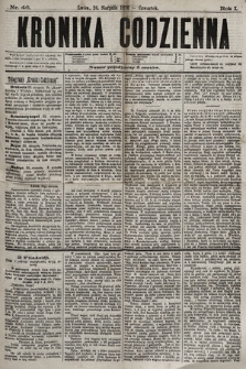 Kronika Codzienna. 1876, nr 46