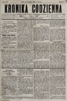 Kronika Codzienna. 1876, nr 50