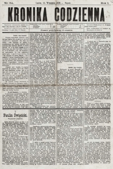 Kronika Codzienna. 1876, nr 64