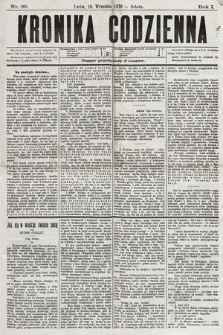 Kronika Codzienna. 1876, nr 65