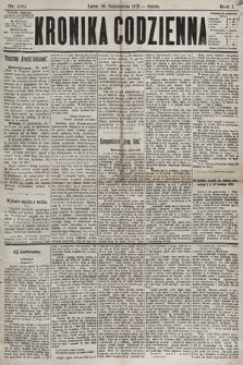 Kronika Codzienna. 1876, nr 100