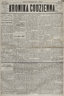 Kronika Codzienna. 1876, nr 102