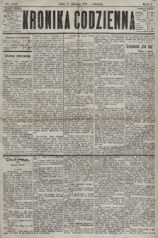 Kronika Codzienna. 1876, nr 109