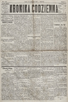 Kronika Codzienna. 1876, nr 112