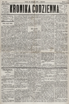 Kronika Codzienna. 1876, nr 115