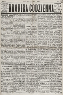 Kronika Codzienna. 1876, nr 117